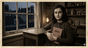 Young Anne Frank portrait before World War II