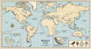 HMS Beagle(1831–1836): Darwin’s Voyage That Changed Science gemini generated image adcsb9adcsb9adcs