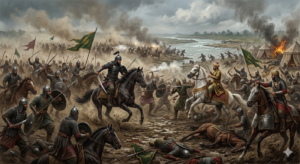 Battle of Chausa where Sher Shah Suri defeated Humayun in 1539