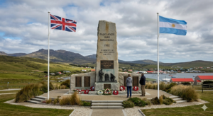 The Falklands War (1982): The 74-Day Conflict That Changed Britain and Argentina Forever AI-generated memorial honoring British and Argentine servicemen who fought in the Falklands War, symbolizing remembrance and reconciliation.