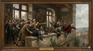 30 Years of Chaos: How the Thirty Years' War Reshaped Europe The Defenestration of Prague in 1618 that sparked the Thirty Years' War