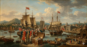 History of the East India Company in India – trading ships of the British East India Company