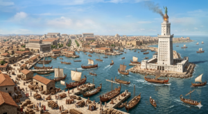 Cleopatra: The Powerful Queen Who Became Egypt’s Last Pharaoh and Changed History Forever Ancient Alexandria, the capital city of Cleopatra's Egypt.