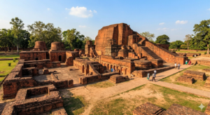 Ancient Indian Universities: 7 Shocking Reasons Behind the Destruction of Nalanda and Takshashila The ruins of Nalanda, one of the most famous Ancient Indian Universities.