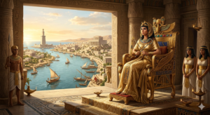 Cleopatra: The Powerful Queen Who Became Egypt’s Last Pharaoh and Changed History Forever Cleopatra, the last powerful queen of Ancient Egypt.