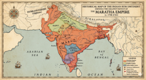 The Forgotten Story of the Maratha Empire: 7 Powerful Reasons It Changed Indian History Map of the Maratha Empire at its greatest extent