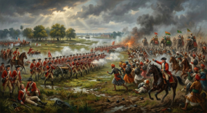 Battle of Plassey battlefield near Palashi on 23 June 1757