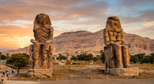 Amenhotep III's Tomb Reopens After 20 Years: Everything You Need to Know The Colossi of Memnon built during the reign of Pharaoh Amenhotep III in Ancient Egypt