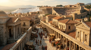 Ancient Hierapolis in Phrygia, birthplace of the Greek Stoic philosopher Epictetus