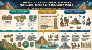 The Maya Civilization: Inside the Rise, Genius, and Mystery of an Ancient American Superpower Timeline of the Maya Civilization from 2000 BCE to 1697 CE
