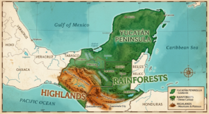 The Maya Civilization: Inside the Rise, Genius, and Mystery of an Ancient American Superpower Geography of the Maya Civilization across Mesoamerica
