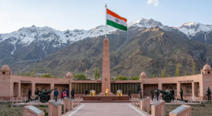 Kargil War Memorial in Dras honoring Indian soldiers