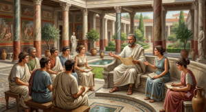 Gaius Musonius Rufus: 7 Powerful Stoic Lessons Gaius Musonius Rufus advocating education for women in Stoic philosophy