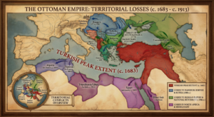 Ottoman Empire: The Remarkable Rise and Fall of a 600-Year Power Territorial decline of the Ottoman Empire from its peak